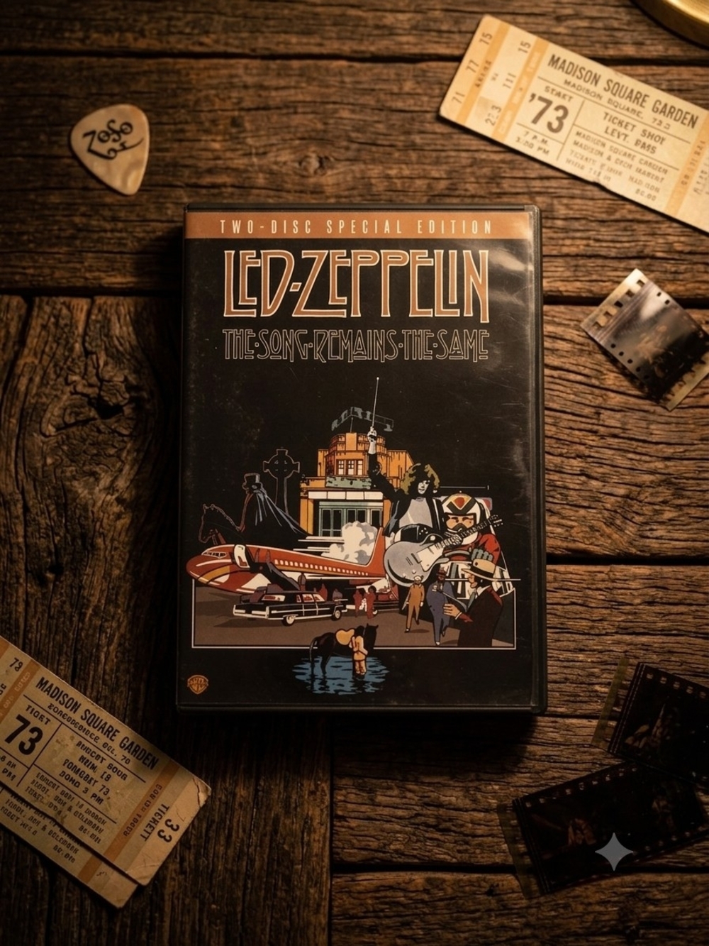 ​Led Zeppelin The Song Remains The Same DVD 2-Disc Special Edition Concert Movie